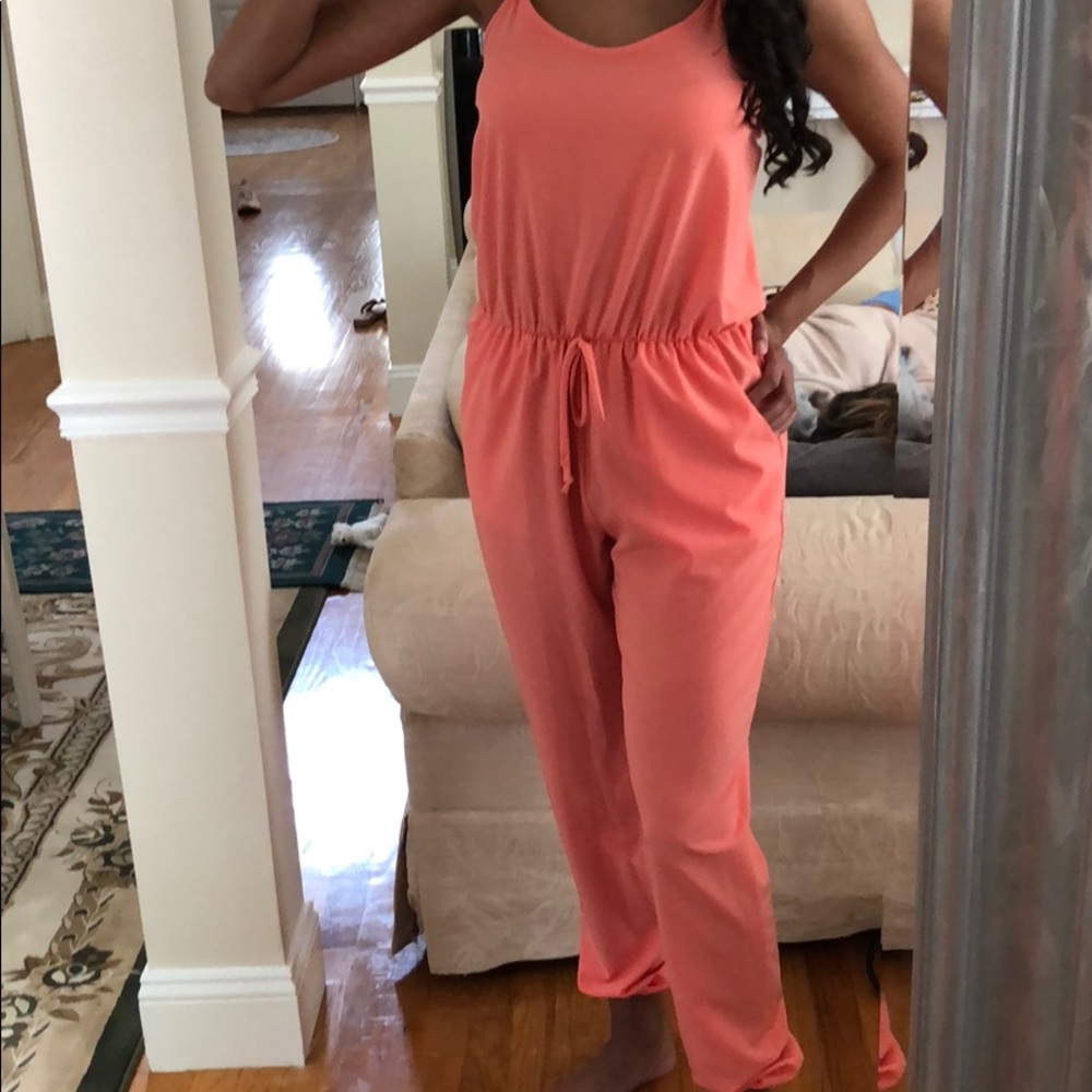 Coral Jumpsuit